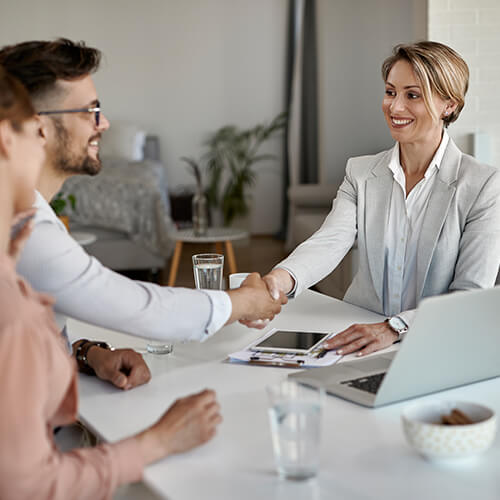 homeowner reviewing short sale documents